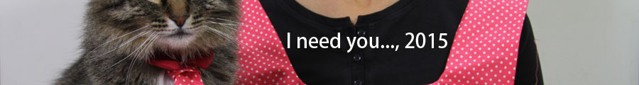 I need you...